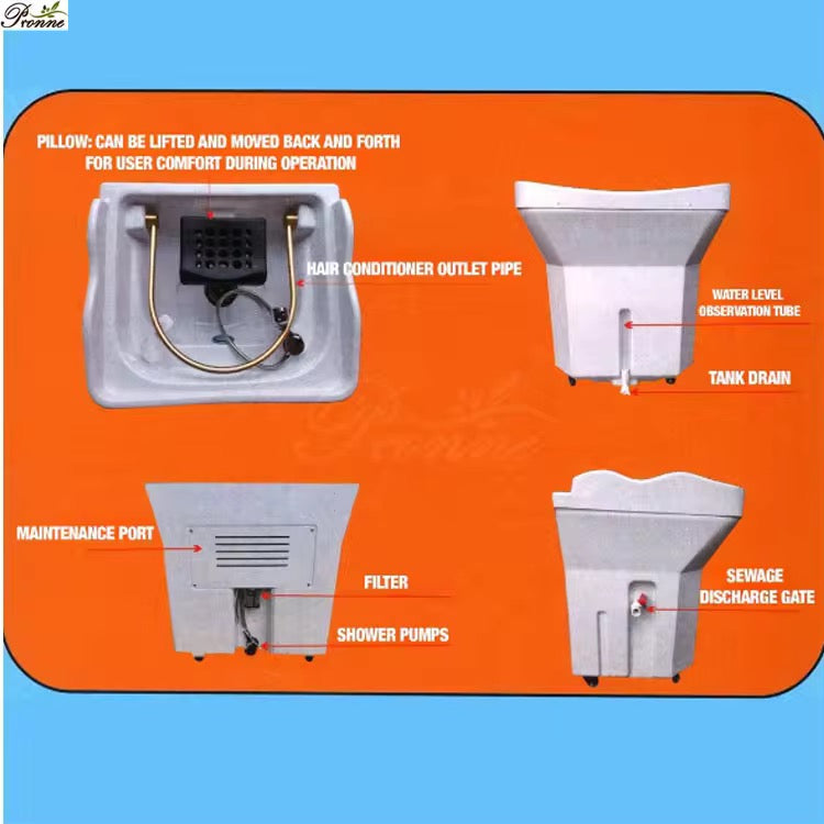 Advanced Korean Spa Basin With Water Tank