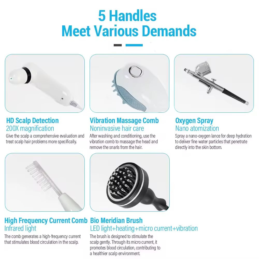 5 in 1 Scalp Analysis Machine